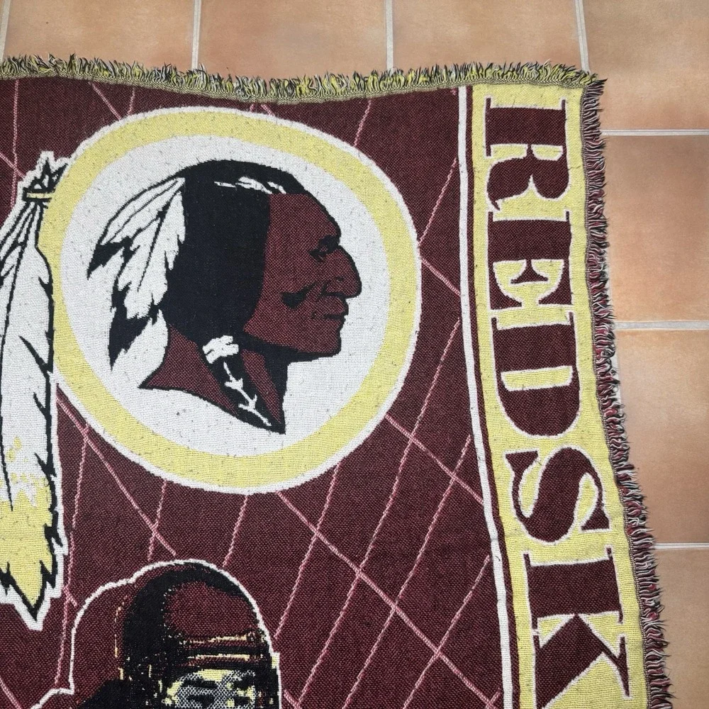 Washington Redskins Northwest Company‎ USA Tapestry Throw Blanket 54